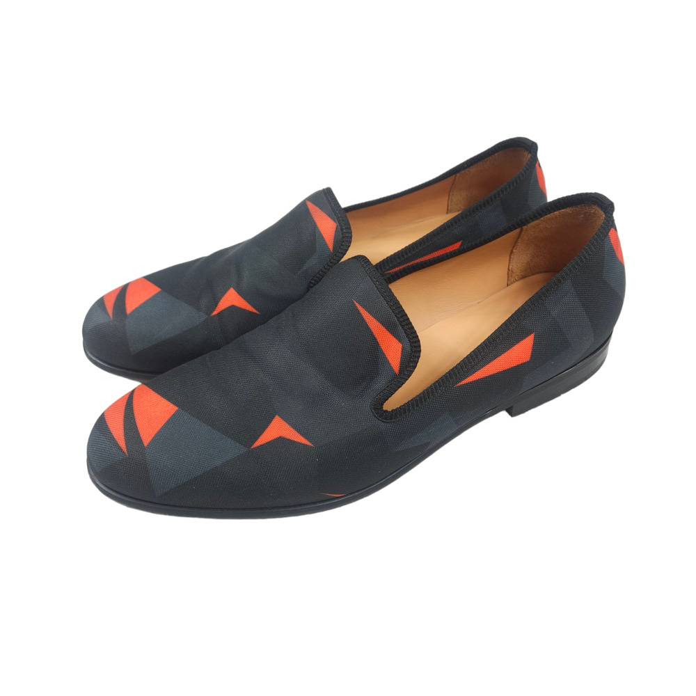 Duke + Dexter Volt Camo Orange Black Loafers - Size 13